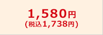 1,580円（税込1,738円）