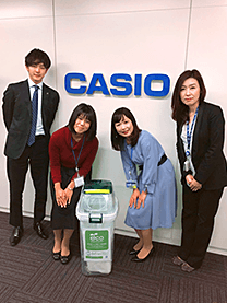 ※カシオ計算機株式会社 九段オフィス様にて撮影