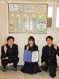 ※静岡県立静岡東高等学校様にて撮影