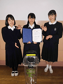 ※福山暁の星女子中学・高等学校様にて撮影