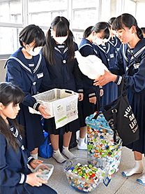 ※袋井市立袋井南中学校様にて撮影
