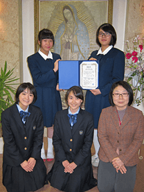 ※東京純心女子中学校・高等学校様にて撮影