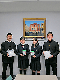 ※早稲田実業学校様にて撮影