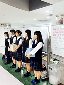 ※聖ウルスラ学院英智高等学校様にて撮影