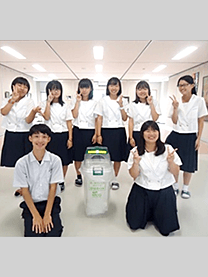 ※広島県立戸手高等学校様にて撮影