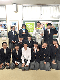 練馬区立大泉第二中学校様にて撮影