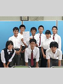 ※宝塚市立宝梅中学校様にて撮影